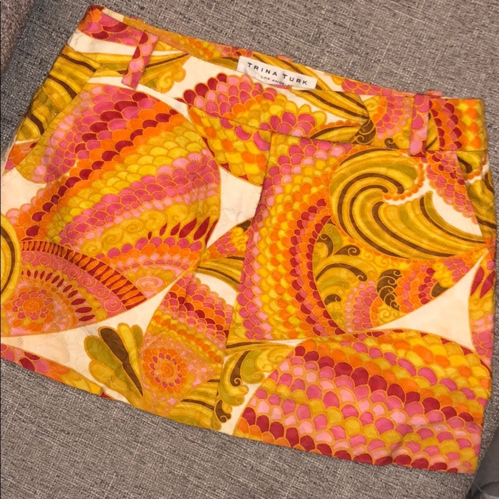 Trina Turk Mini Skirt